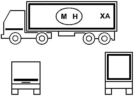 ГОСТ Р 41.104-2002 (Правила ЕЭК ООН N 104) Единообразные предписания, касающиеся сертификации светоотражающей маркировки для транспортных средств большой длины и грузоподъемности